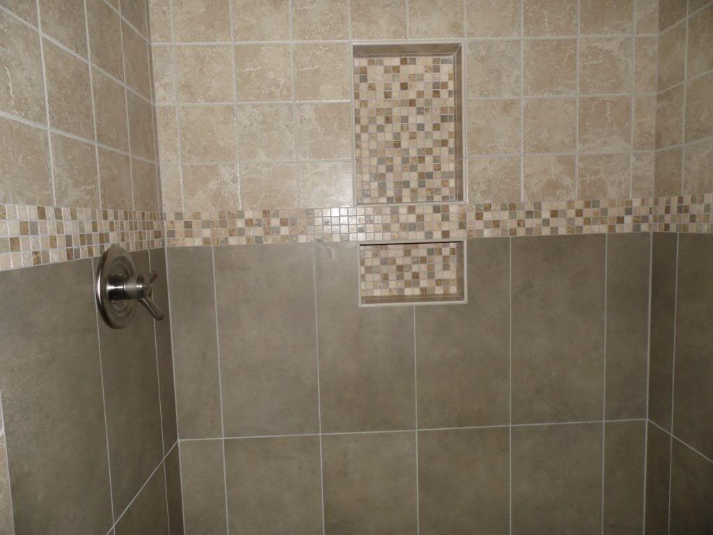 Shower Niche Tile Ideas