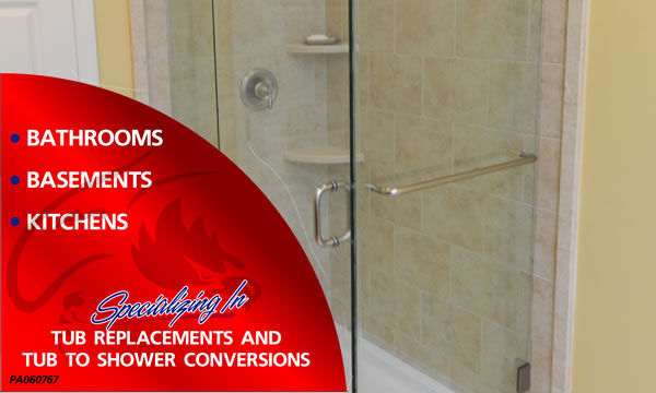 Alone Eagle Remodeling is a full service Kitchen, Bathroom and Basement contractor in Carlisle, Pa