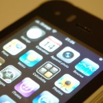Using smart phones during a remodeling project.